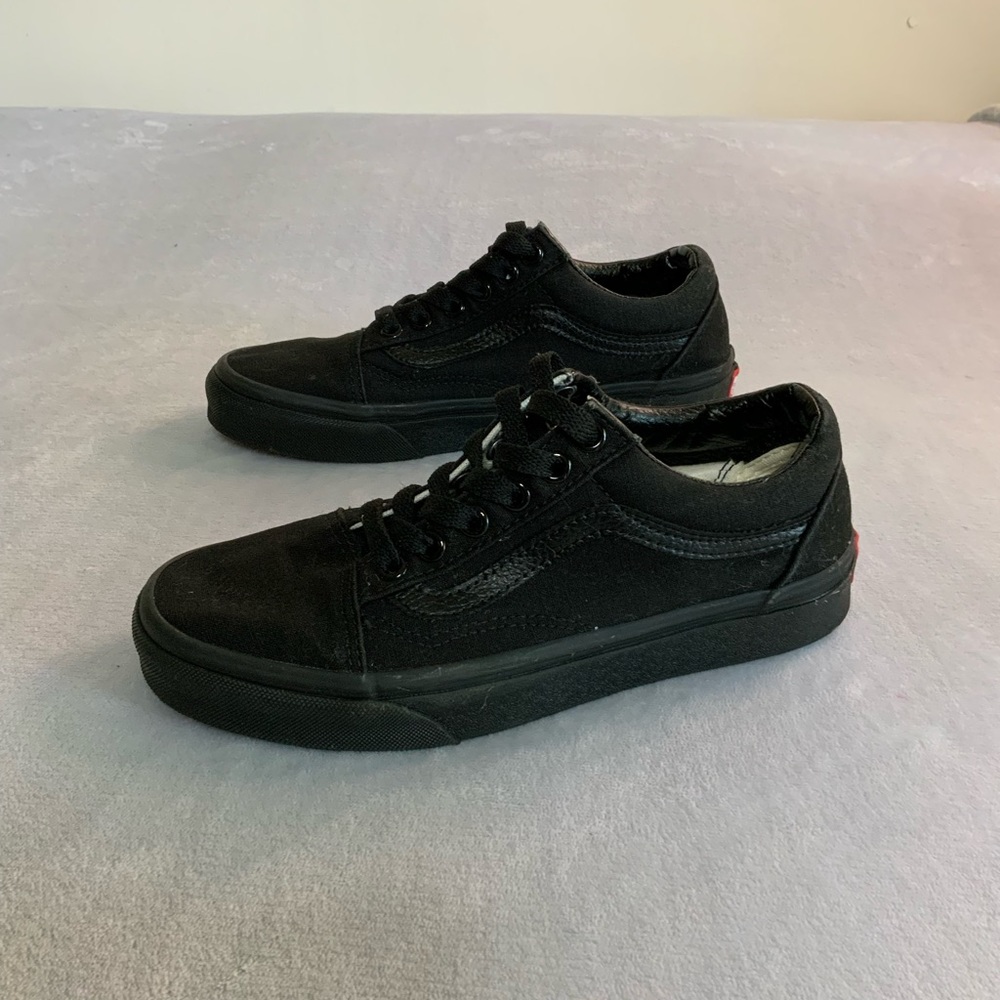 VANS Black Old Skool Size 6.0 Ws - 4.5 Men